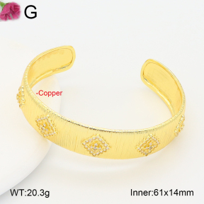 F2BA41037vhkb-J201  Fashion Copper Bangle
