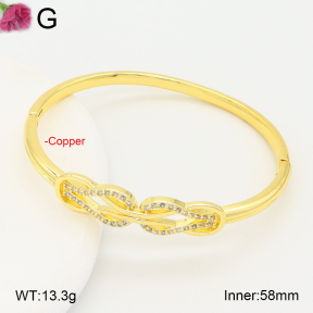 F2BA41043vhha-J201  Fashion Copper Bangle
