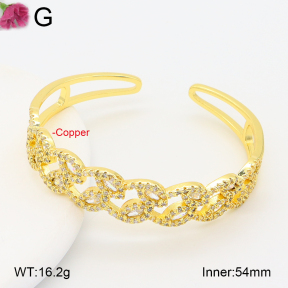 F2BA41063vhnv-J201  Fashion Copper Bangle