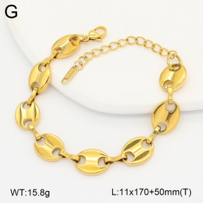 2B2005642bbov-641  Stainless Steel Bracelet