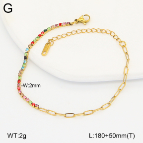 2B4005827ablb-641  Stainless Steel Bracelet