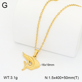 2N2008738vbll-742  Stainless Steel Necklace