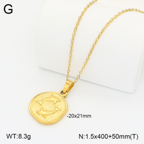 2N2008748vbmb-742  Stainless Steel Necklace
