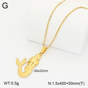 2N2008752bbml-742  Stainless Steel Necklace