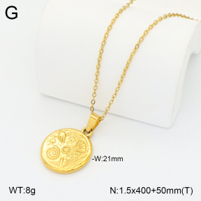 2N2008766vbmb-742  Stainless Steel Necklace