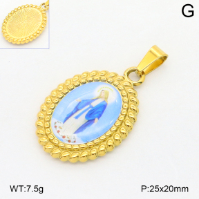 2P3000857baka-355  Stainless Steel Pendant