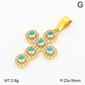 2P4001825ablb-355  Stainless Steel Pendant