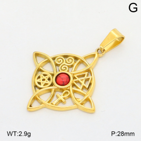 2P4001833baka-355  Stainless Steel Pendant