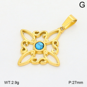 2P4001835baka-355  Stainless Steel Pendant