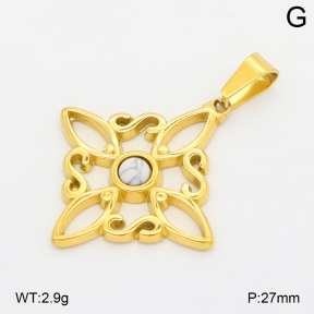 2P4001836baka-355  Stainless Steel Pendant
