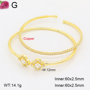 F2BA41065vhmv-J22  Fashion Copper Bangle