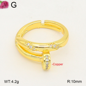 F2R401230ablb-J22  Fashion Copper Ring