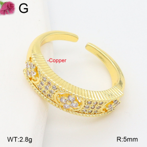 F2R401242ablb-J22  Fashion Copper Ring