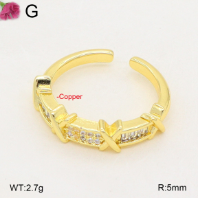 F2R401256ablb-J22  Fashion Copper Ring