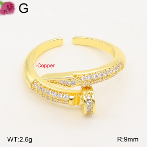 F2R401258ablb-J22  Fashion Copper Ring