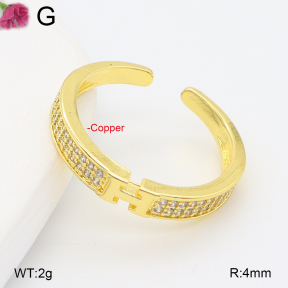 F2R401262ablb-J22  Fashion Copper Ring