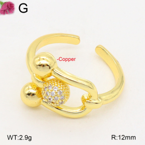 F2R401280ablb-J22  Fashion Copper Ring