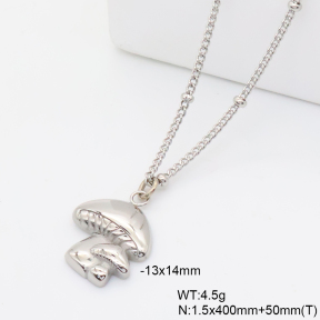6N2005249vbnl-766  Handmade Polished  Stainless Steel Necklace