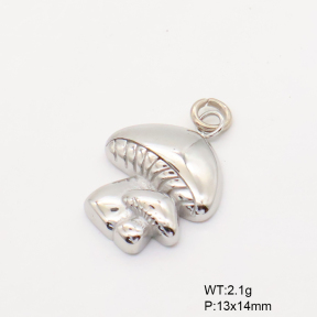 6P2001871aajl-766  Handmade Polished  Stainless Steel Pendant