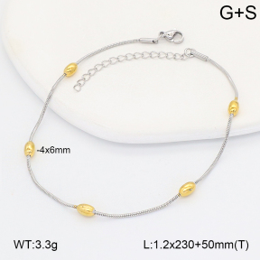 2A9001920aajn-452  Stainless Steel Anklets