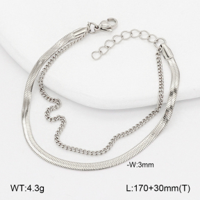2B2005624ablb-452  Stainless Steel Bracelet