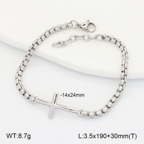 2B2005653bhbl-746  Stainless Steel Bracelet