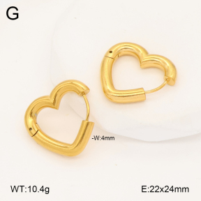2E2007008vbmb-452  Stainless Steel Earrings