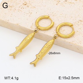2E2007030avja-452  Stainless Steel Earrings