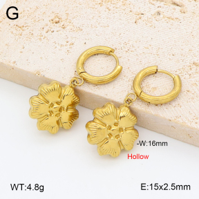 2E2007036avja-452  Stainless Steel Earrings