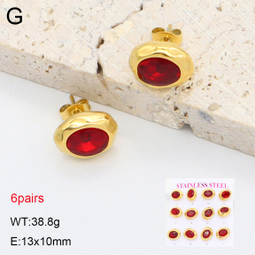 2E4005061bijl-436  Stainless Steel Earrings
