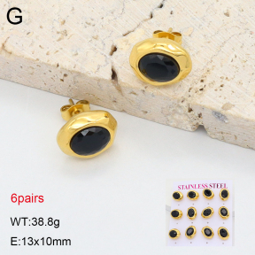 2E4005067bijl-436  Stainless Steel Earrings