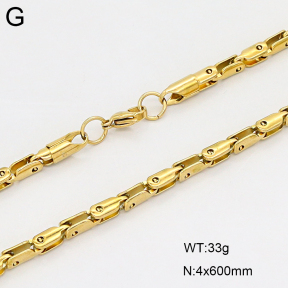 2N2008854bbov-452  Stainless Steel Necklace