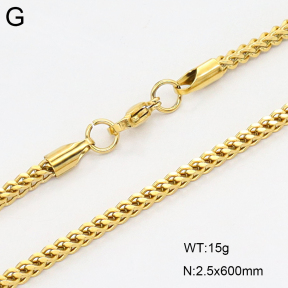 2N2008856bbni-452  Stainless Steel Necklace