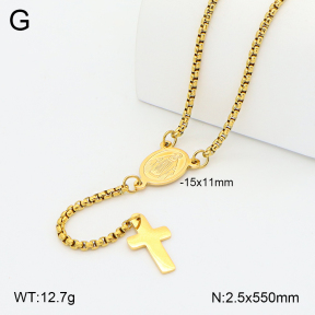 2N2008895bbov-746  Stainless Steel Necklace