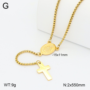 2N2008897bbov-746  Stainless Steel Necklace