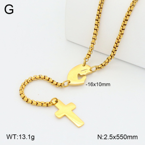 2N2008899bbov-746  Stainless Steel Necklace