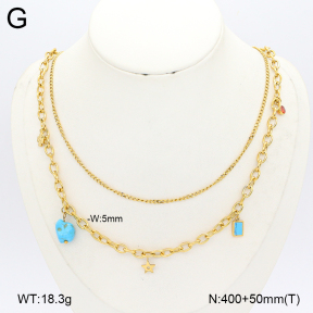 2N4005454vbpb-749  Stainless Steel Necklace