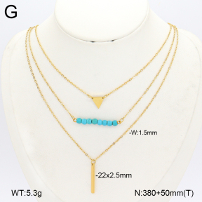 2N4005455bbov-749  Stainless Steel Necklace