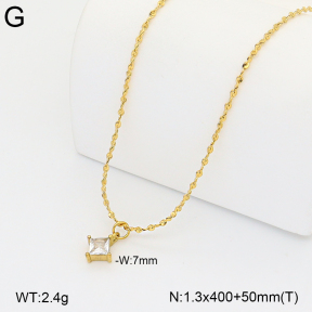 2N4005458ablb-749  Stainless Steel Necklace