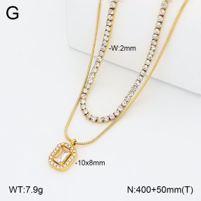 2N4005463bhil-436  Stainless Steel Necklace