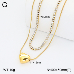 2N4005465bhil-436  Stainless Steel Necklace