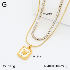 2N4005467bhil-436  Stainless Steel Necklace