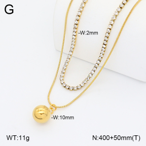 2N4005483bhva-436  Stainless Steel Necklace
