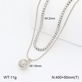 2N4005484abol-436  Stainless Steel Necklace
