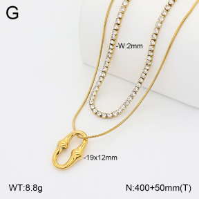 2N4005489bhva-436  Stainless Steel Necklace