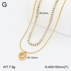 2N4005505bhil-436  Stainless Steel Necklace