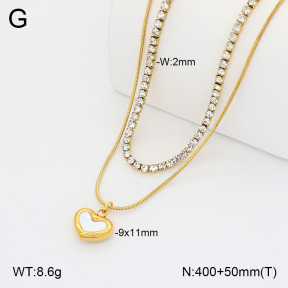 2N4005507bhil-436  Stainless Steel Necklace