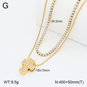 2N4005517bhil-436  Stainless Steel Necklace