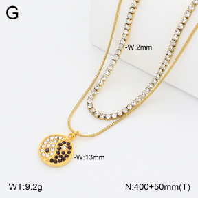 2N4005519bhil-436  Stainless Steel Necklace