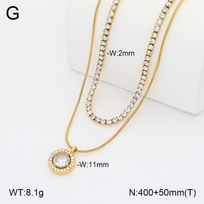 2N4005521bhil-436  Stainless Steel Necklace